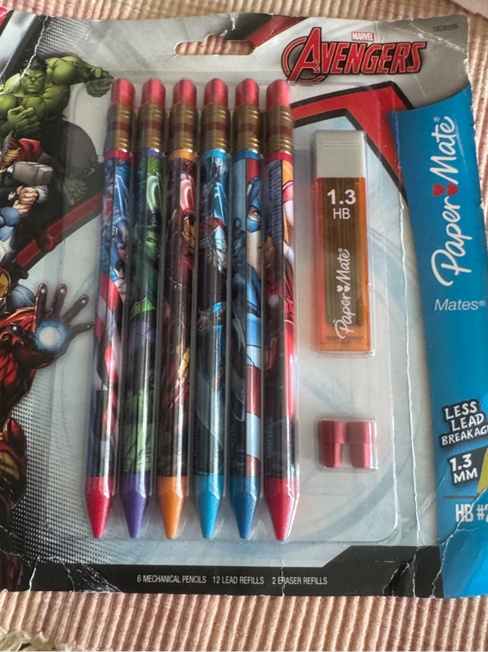 Avengers Mechanical Pencil Set